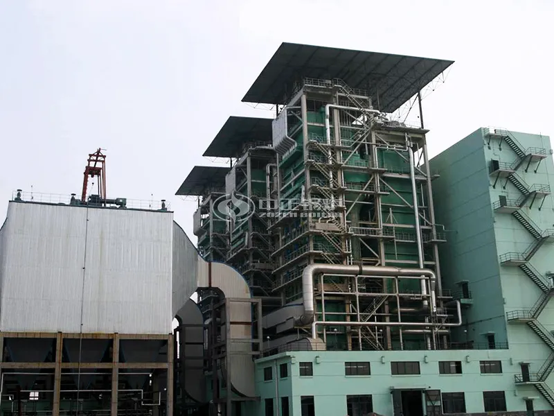 康泰产业17.5MW SHX系列循环流化床热水供热锅炉项目